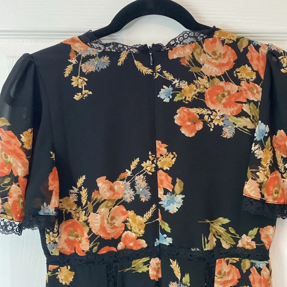 Forever 21 Floral Lace Babydoll Mini Dress - Picture 9 of 9